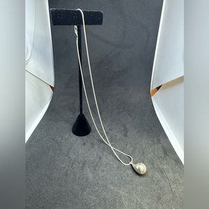 Sterling Silver teardrop necklace